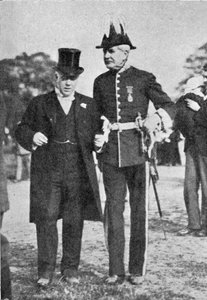 Mr. Littler Leaving Alexandra Palace After the Opening Ceremony by English Photographer